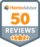 HomeAdvisor over 90 5 star reviews