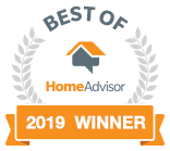 HomeAdvisor Best of 2019 Winner